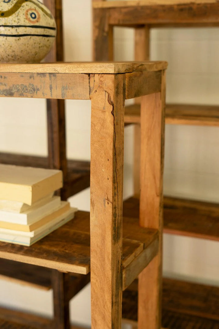 Ezra Reclaimed Wood Bookshelf Set