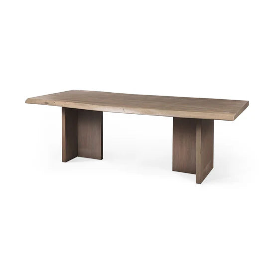 Lorenzo Acacia Solid Wood 6 Seater Dining Table