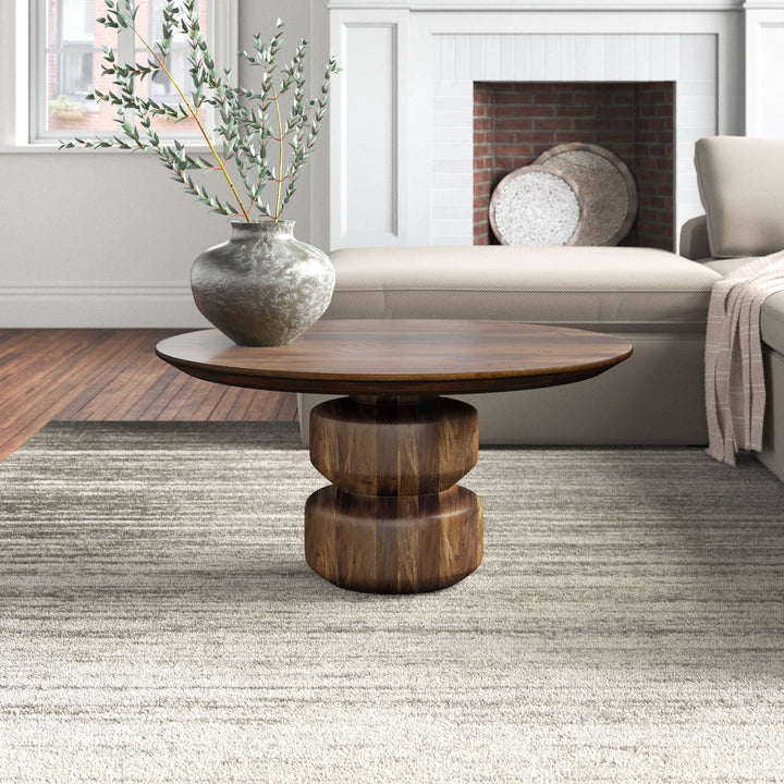 Rey Solid Wood Coffee Table