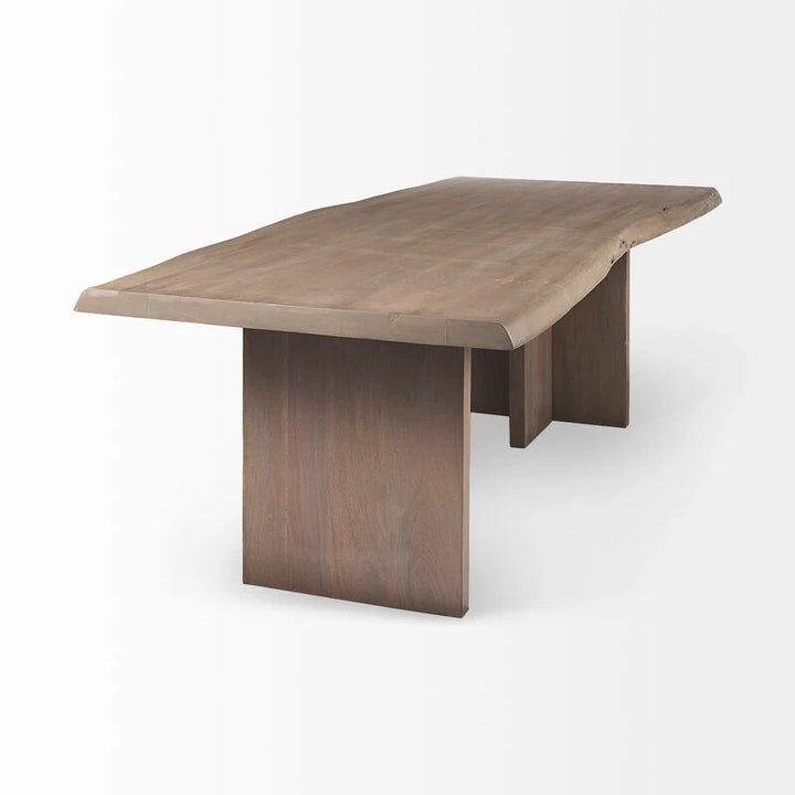 Lorenzo Acacia Solid Wood 6 Seater Dining Table