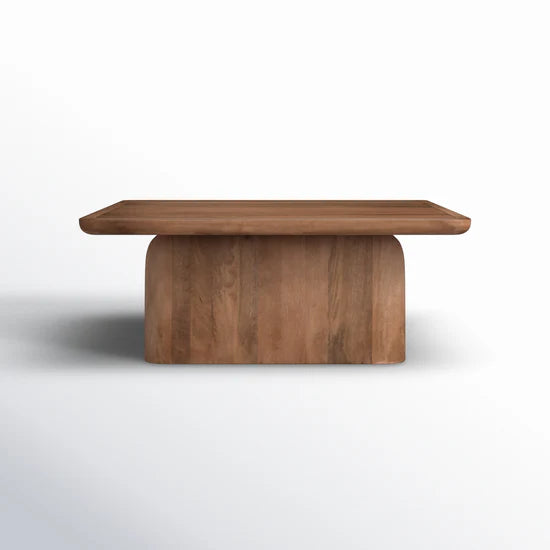 Brendan Solid Wood Block Coffee Table