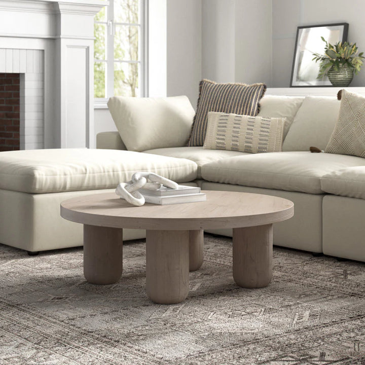 Vicente Solid Wood Coffee Table