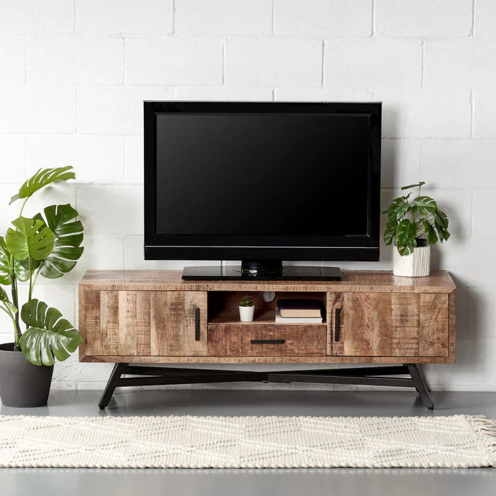 SUNBURST - Mango Wood TV Unit
