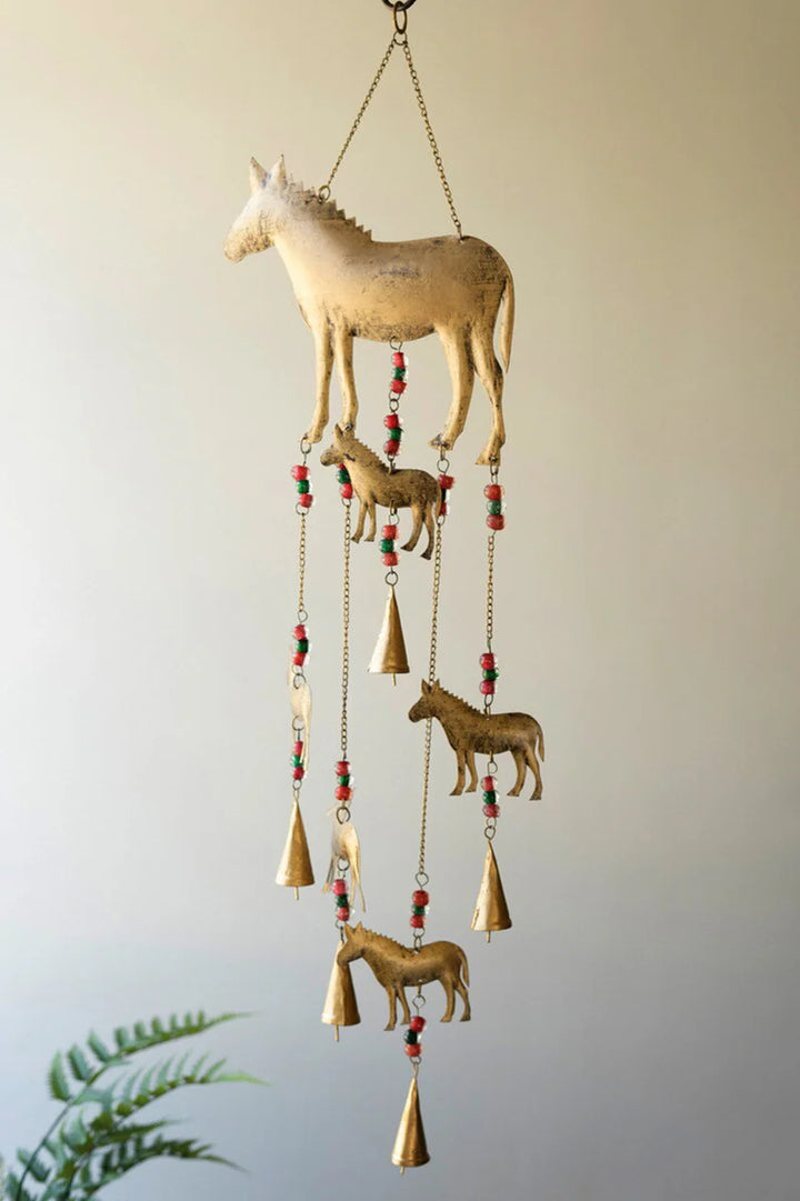 Metal Horses Windchime