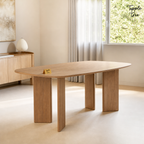 Sidney Mango Dining Table — lifestyle opposite angle