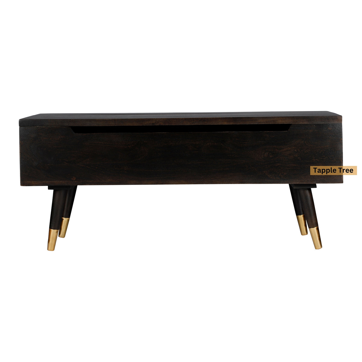 Tokyo lift-top coffee table in walnut finish — product view 3