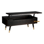 Tokyo lift-top coffee table in walnut finish — product view 4