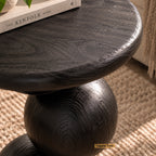 Ohana black end table — product view 3