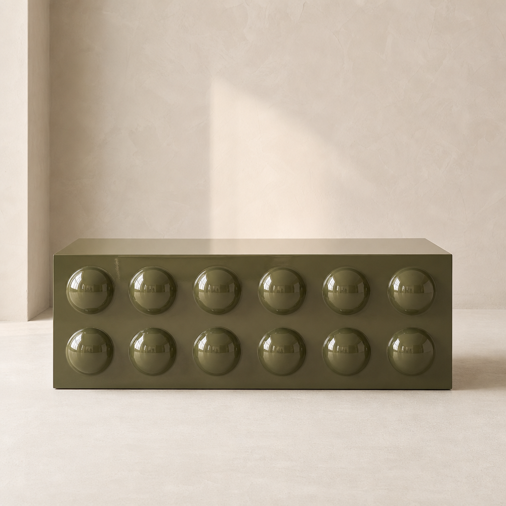 Bolla Olive Green Coffee Table — product view
