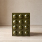 Bolla Olive Green End Table — product view