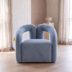 Alden Ridge Premium High Quality Plywood Accent Chair — Lifestyle Front