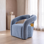Alden Ridge Premium High Quality Plywood Accent Chair — Lifestyle Opposite Three Quarter