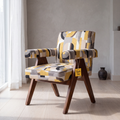 Alden Heath accent chair by Tapple Tree, main lifestyle view
