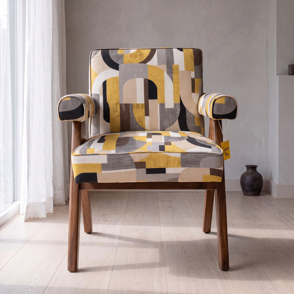 Alden Heath Mango Wood Armchair - Provincial Teak — Lifestyle Front