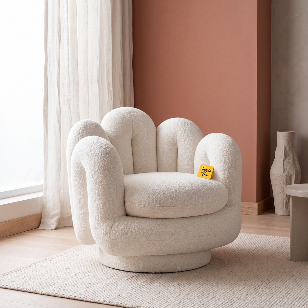 Alden Park accent chair by Tapple Tree, main lifestyle view