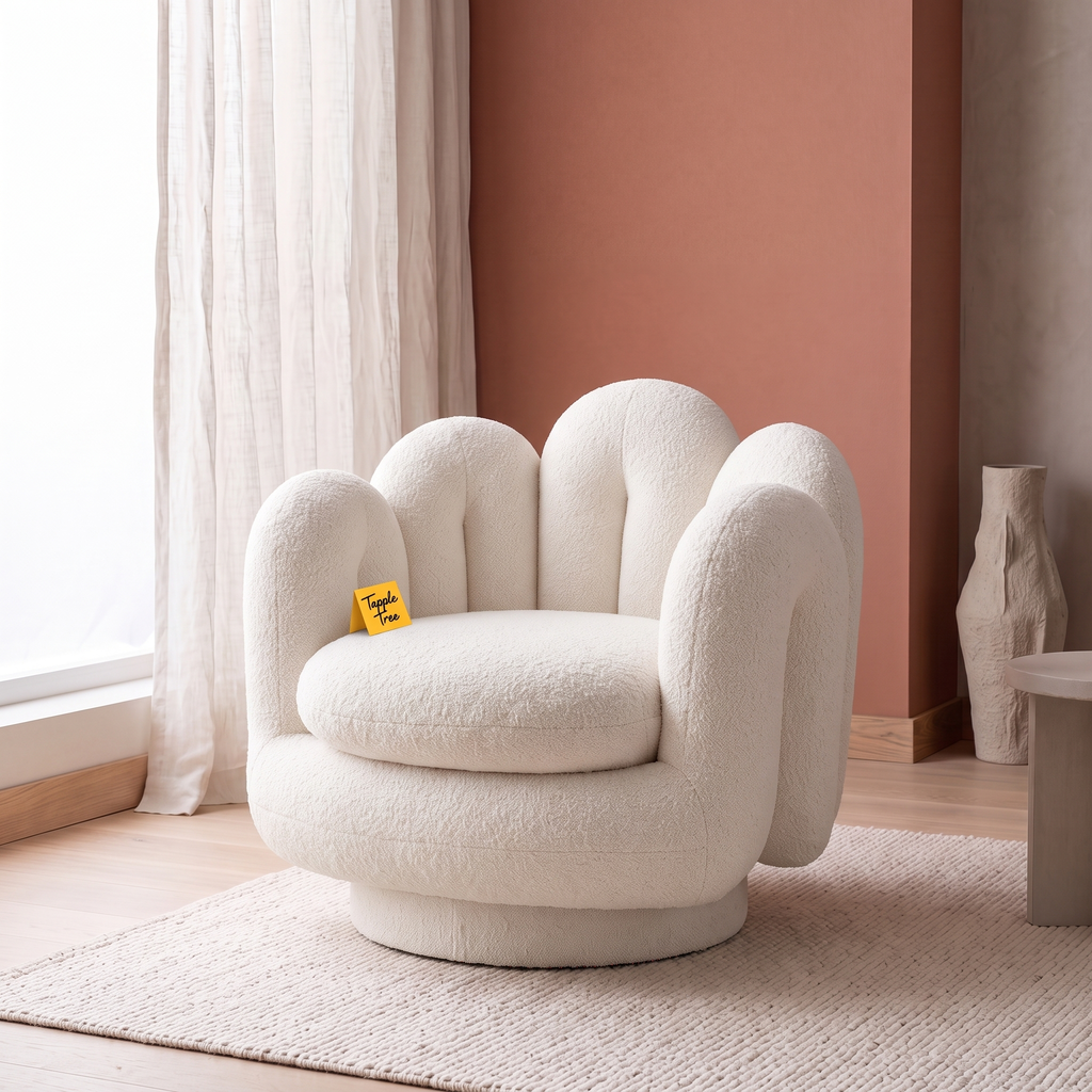 Alden Park Premium High Quality Plywood Armchair — Lifestyle Opposite Three Quarter