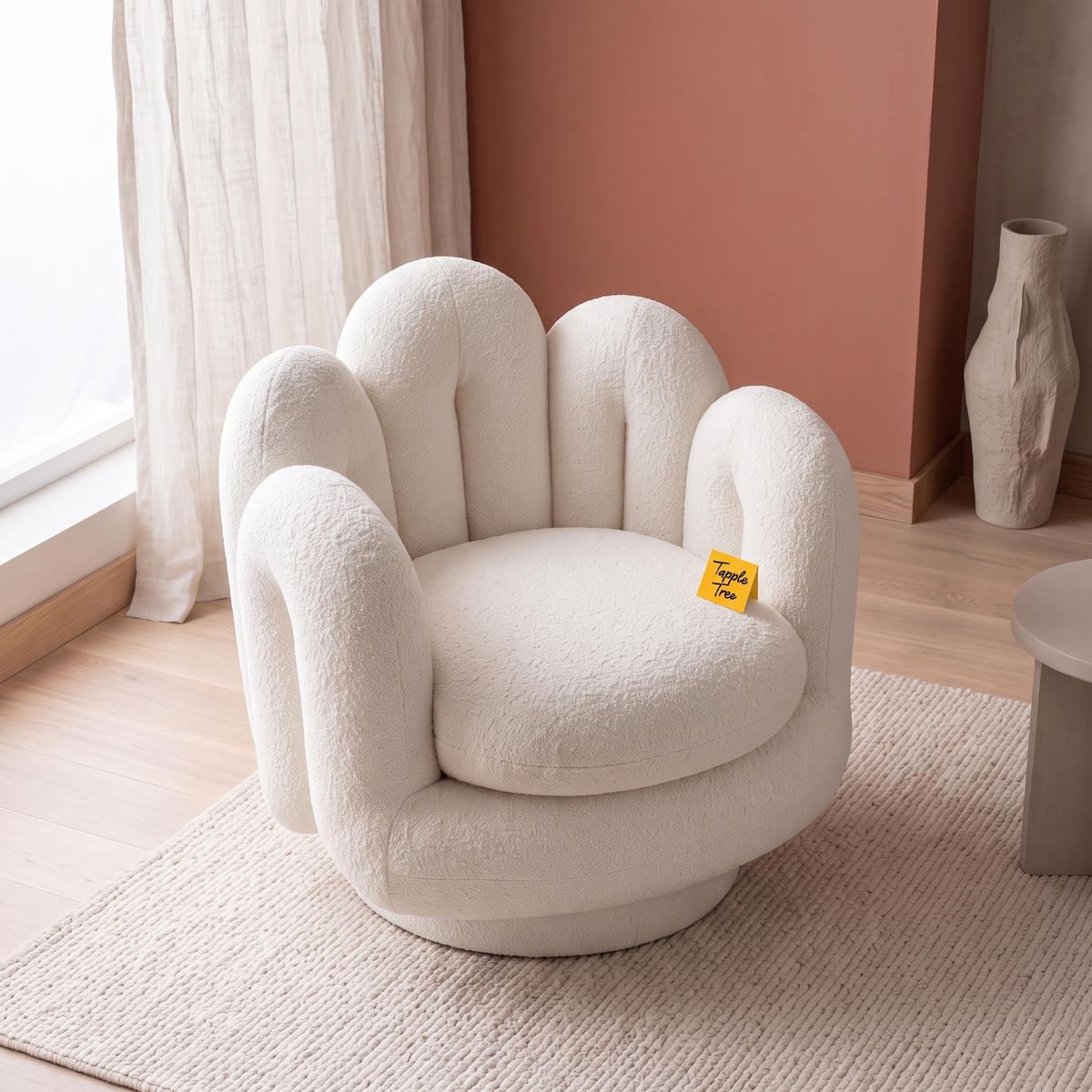 Alden Park Premium High Quality Plywood Armchair — Lifestyle Elevated Angle