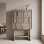 Alden Meadow Bar Cabinet — lifestyle angle 1