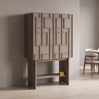 Alden Meadow Bar Cabinet — Lifestyle angle 2