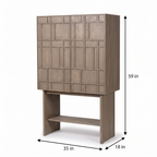 Alden Meadow Bar Cabinet — Dimensions