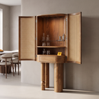 Alden Fern Bar Cabinet — Lifestyle angle 2
