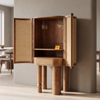 Alden Fern Bar Cabinet — Lifestyle angle 3