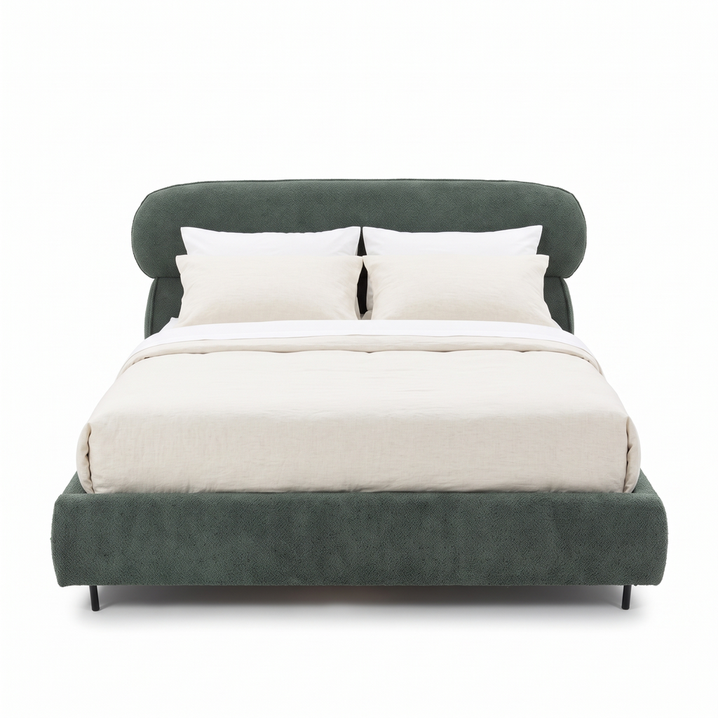 Arden Heath Bed — White background angle 1