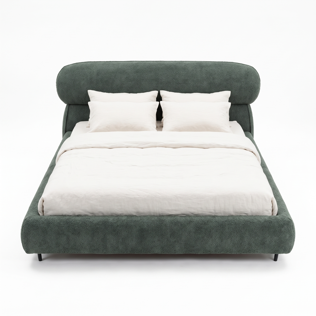 Arden Heath Bed — White background angle 4