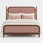 Arden Field Bed — White background angle 1