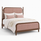 Arden Field Bed — White background angle 2