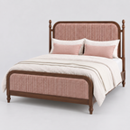 Arden Field Bed — White background angle 3