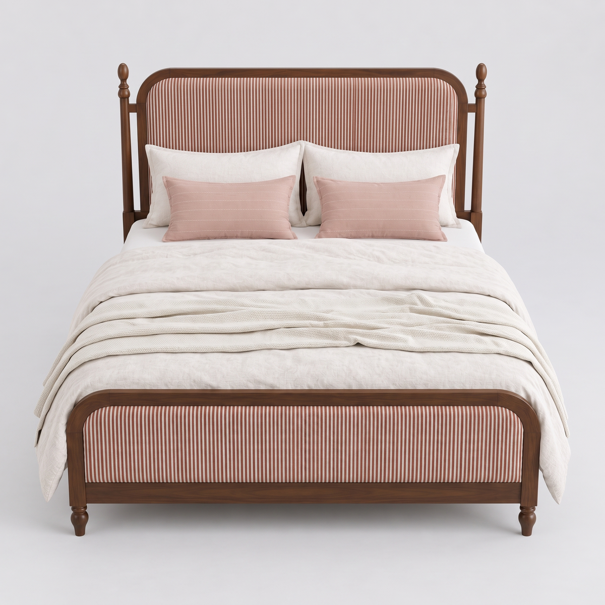Arden Field Bed — White background angle 4