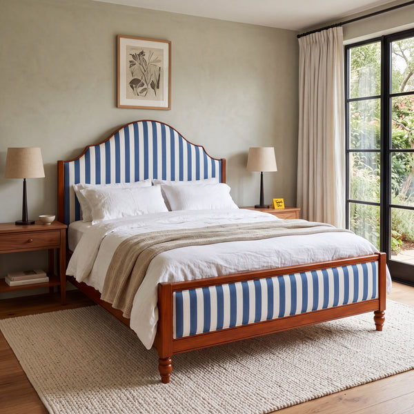 Arden Bay Bed — main lifestyle hero