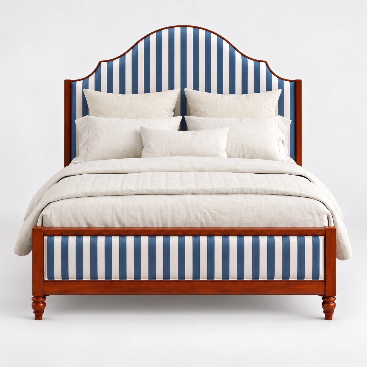 Arden Bay Bed — White background angle 1