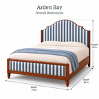 Arden Bay Bed — Dimensions