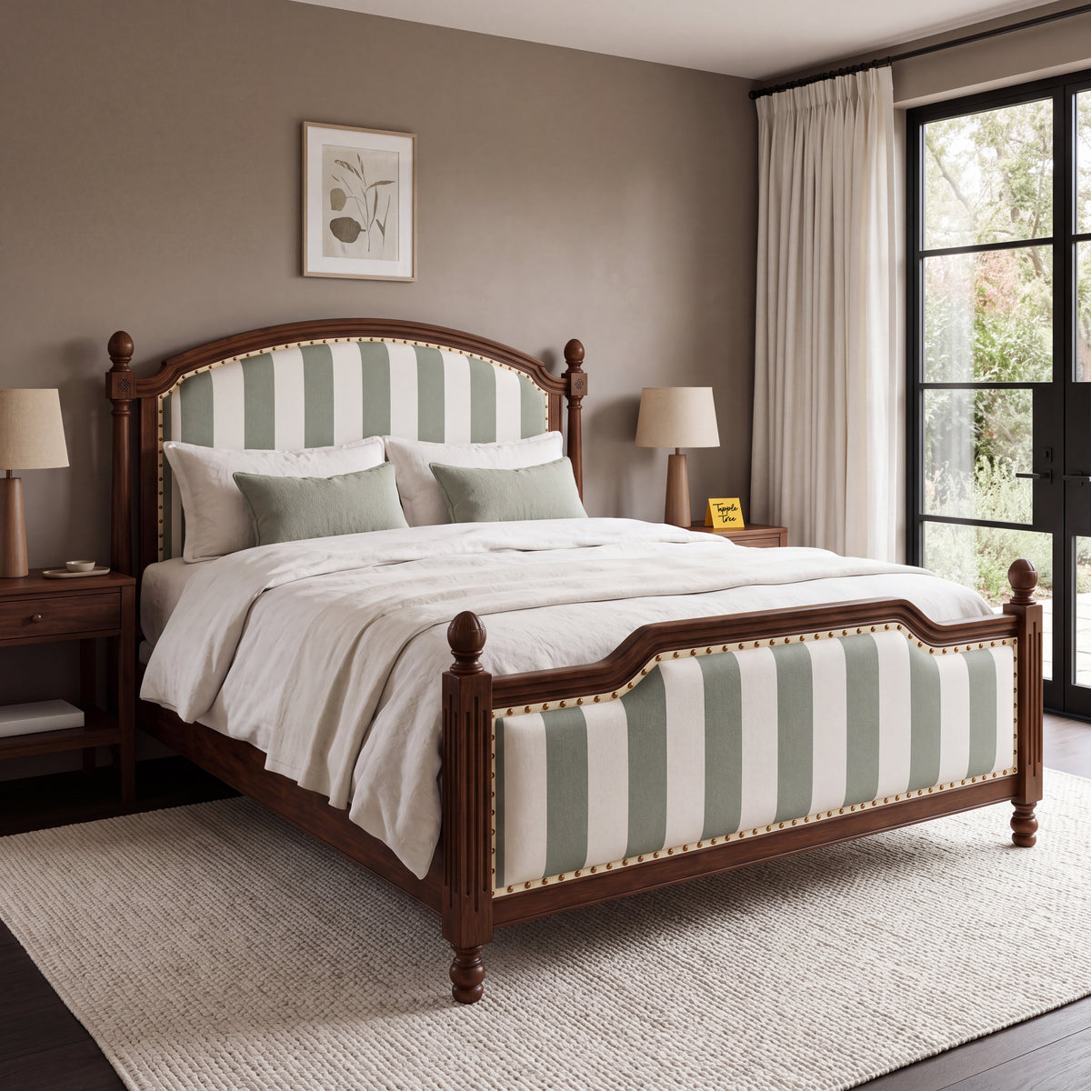 Arden Shore Bed — main lifestyle hero