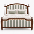Arden Shore Bed — White background angle 1