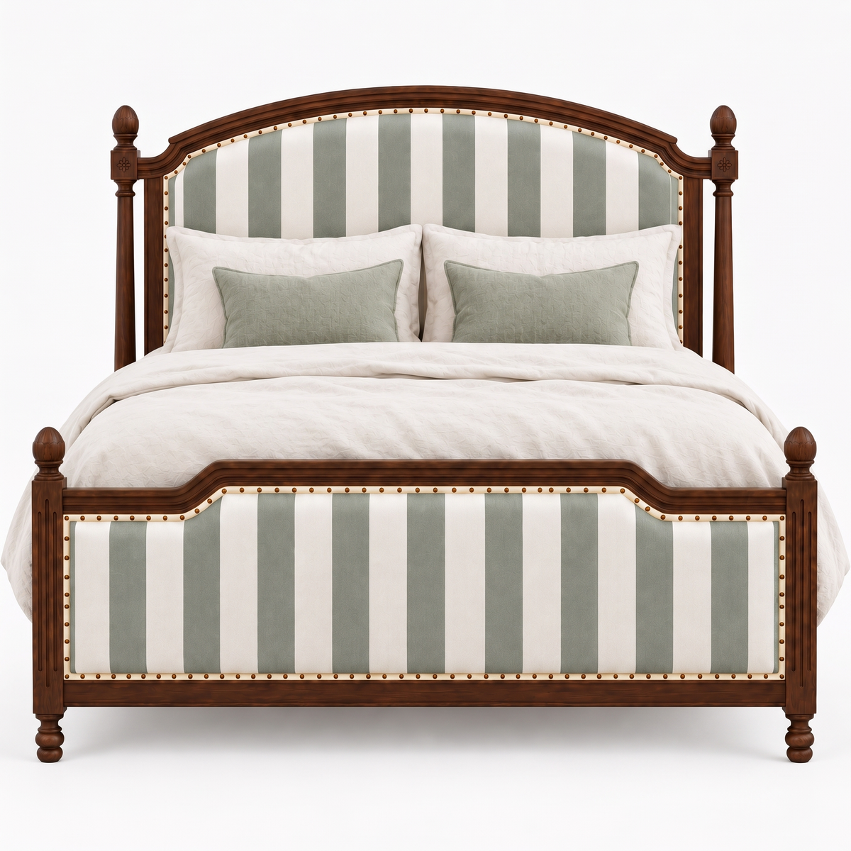 Arden Shore Bed — White background angle 1