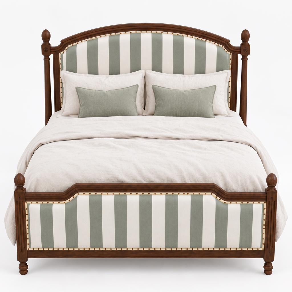 Arden Shore Bed — White background angle 4