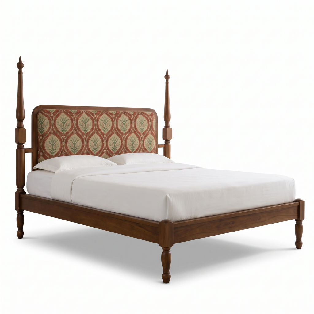 Arden Meadow Bed — White background angle 2