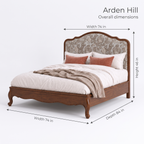 Arden Hill Bed — Dimensions