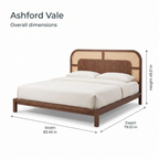 Ashford Vale Bed — Dimensions