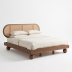 Ashford Grove Bed — White background angle 2