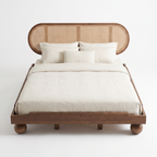 Ashford Grove Bed — White background angle 4