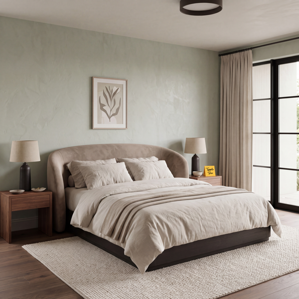Ashford Crest Bed — main lifestyle hero