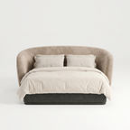 Ashford Crest Bed — White background angle 1