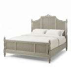 Ashford Heath Bed — White background angle 3