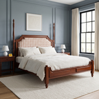 Ashford Wood Bed — Lifestyle angle 2