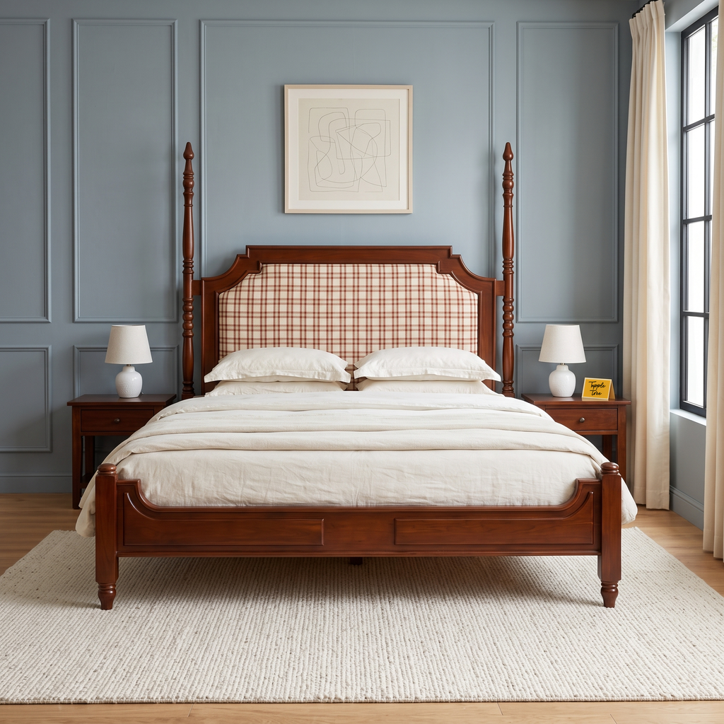 Ashford Wood Bed — Lifestyle angle 4