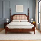 Ashford Wood Bed — Lifestyle angle 4